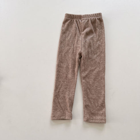 Knitted leggings spring and autumn wear stretch children's pants